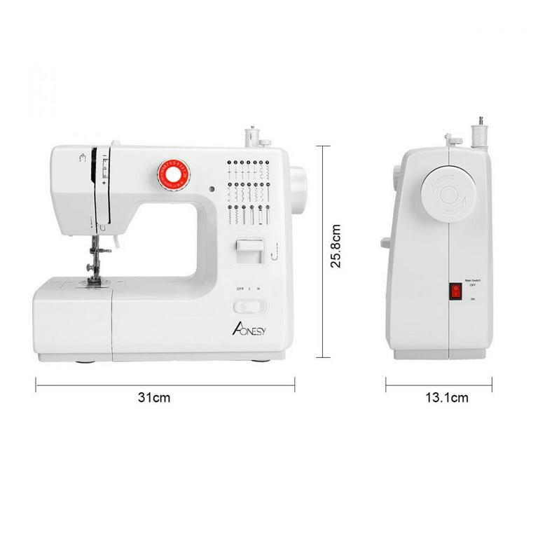 Cabina Home Sewing Machine Kit, Sewing Kit 128pcs Premium Sewing Machine Starter Kit for Beginners Adults, Sewing Machine Supplies Kit