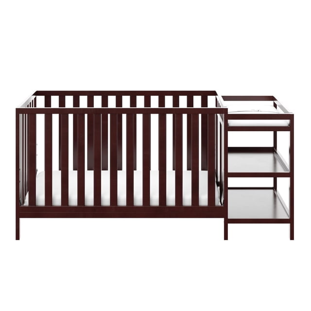 Lit de Bébé 4-en-1 avec Table à Langer Attachée Pacific de Storkcraft