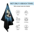 thumbnail image 7 of Gorillaz Singer Microfiber Beach Towel Soft Absorbent Quick-Dry Bath Towels 130x80cm for Kids And Adults for Bathroom Shower,Guests,Pool Swimming,Gym,Camp,Travel, 7 of 7