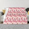 thumbnail image 1 of Fotbe Summer Flamingo Manta de Franela con Estampado, Manta Ultrasuave para Cama, Sofá, Auto, Hipoalergénica y Antibolitas-60"x50", 1 of 6