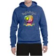 thumbnail image 2 of Wild Bobby, Colorful Softball Girl, Sports, Unisex Graphic Hoodie Sweatshirt, Vintage Heather Blue, Medium, 2 of 5