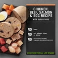 thumbnail image 4 of (2 pack) Pure Balance Wild & Fresh Dog Food, Chicken, Beef, Salmon & Egg Recipe with Superfoods, 2 lb, 4 of 12