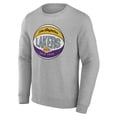 thumbnail image 2 of Men's Gray Los Angeles Lakers Hard Color Pullover Sweatshirt, 2 of 3