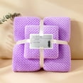 thumbnail image 1 of Binmer Fleece Towel And Bath Towel Set, 1 of 3