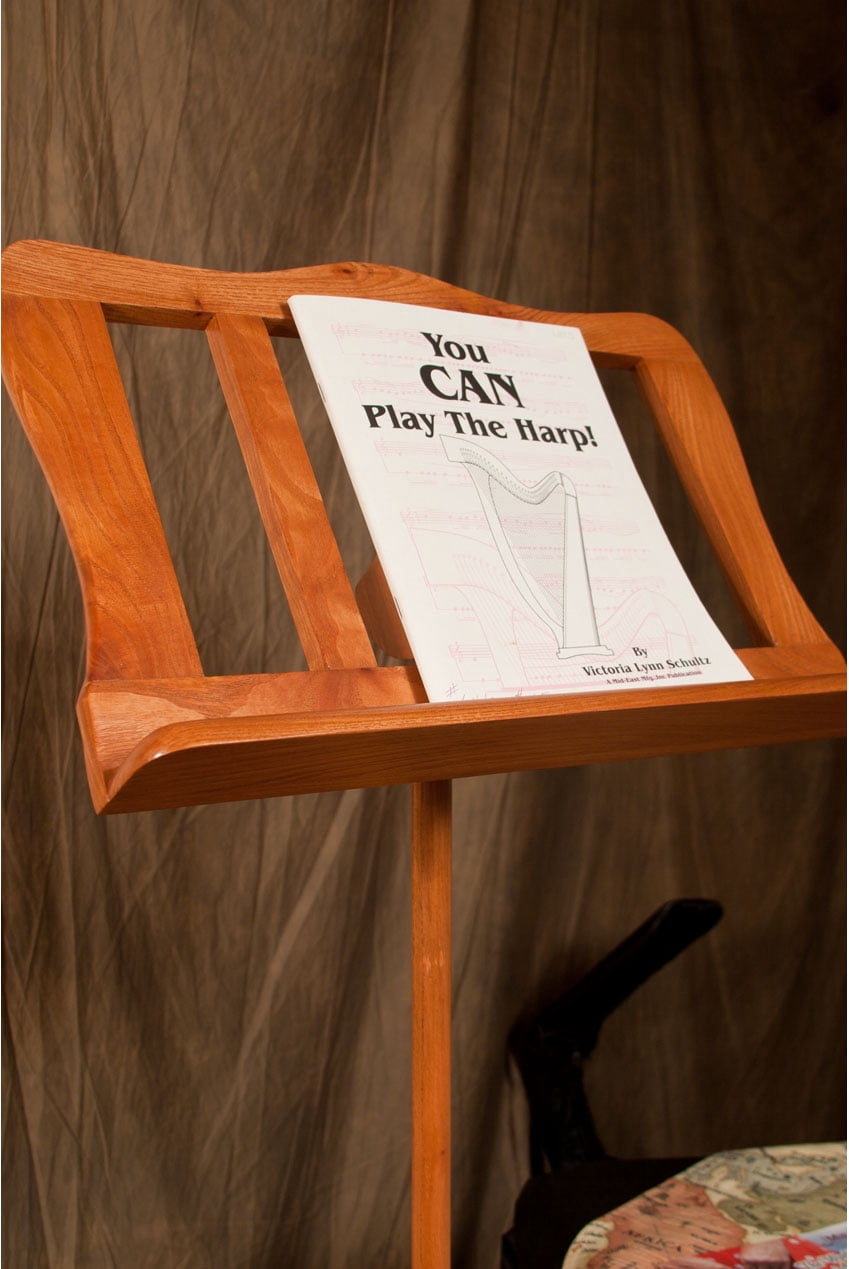 Roosebeck Single Tray Spiral Red Cedar Music Stand