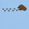 thumbnail image 3 of CafePress - Muddy Chocolate Lab Light T Shirt - Men's Classic Graphic T-Shirt, 3 of 4