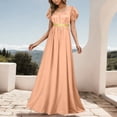 thumbnail image 2 of Regency Dresses for Women Empire Waist Puff Sleeve Evening Dress Victorian Fancy Tea Gown Halloween, 2 of 4