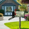 thumbnail image 3 of GZHJMY Army Green Graffiti Dinosaur Magnetic Mailbox Cover Standard Size Mailbox Wraps MailWraps Post Letter Box Cover Garden Yard 21 x 18 in Home Decor, 3 of 7