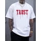 thumbnail image 1 of TRUST Graphic Tee - Soft Breathable Comfy Short Sleeve Casual Summer T-Shirt for Men - Relaxed Fit, Quick Drying, Moisture Wicking, Lightweight, Easy Care Tee For Adult, Men, Women, Teen, Teenager, A, 1 of 5