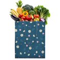 thumbnail image 1 of Daisy Pattern Reusable Shopping Tote - Foldable, Durable & Large Capacity Grocery Bag, 1 of 6