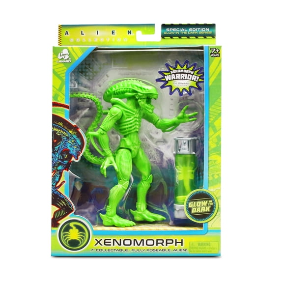 Alien Collectible Tween, Child, Teen 7 Years & Up with a 7" Warrior Xeno And Creature Canister