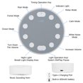 thumbnail image 6 of TSV White Noise Machine, Rechargeable Sound Machine for Sleeping, 6 Soothing Sounds, 2 Night Lights, 6 of 6