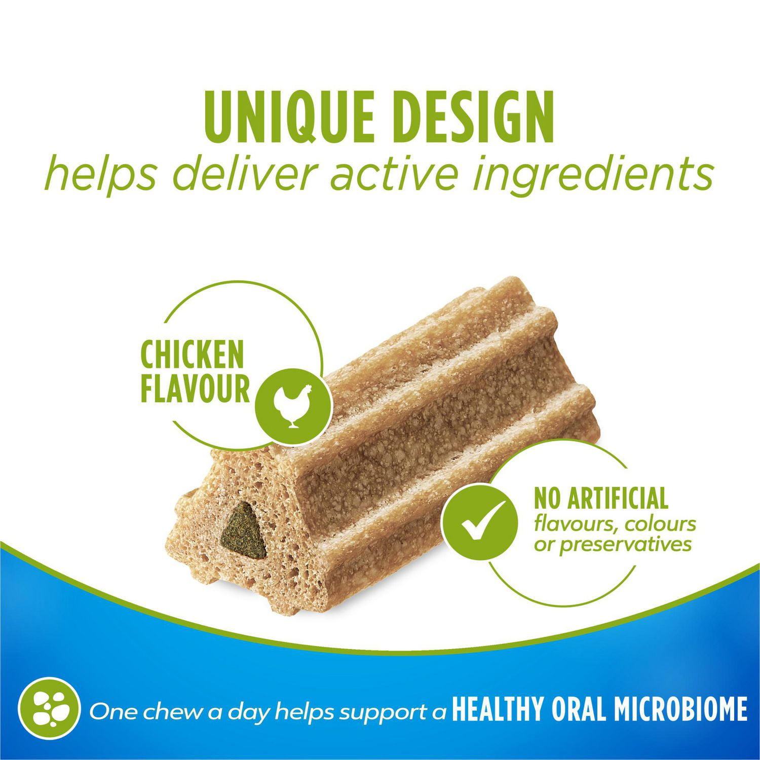 DentaLife ActivFresh Moyennes Gâteries à Mâcher pour Soins Buccodentaires Quotidiens