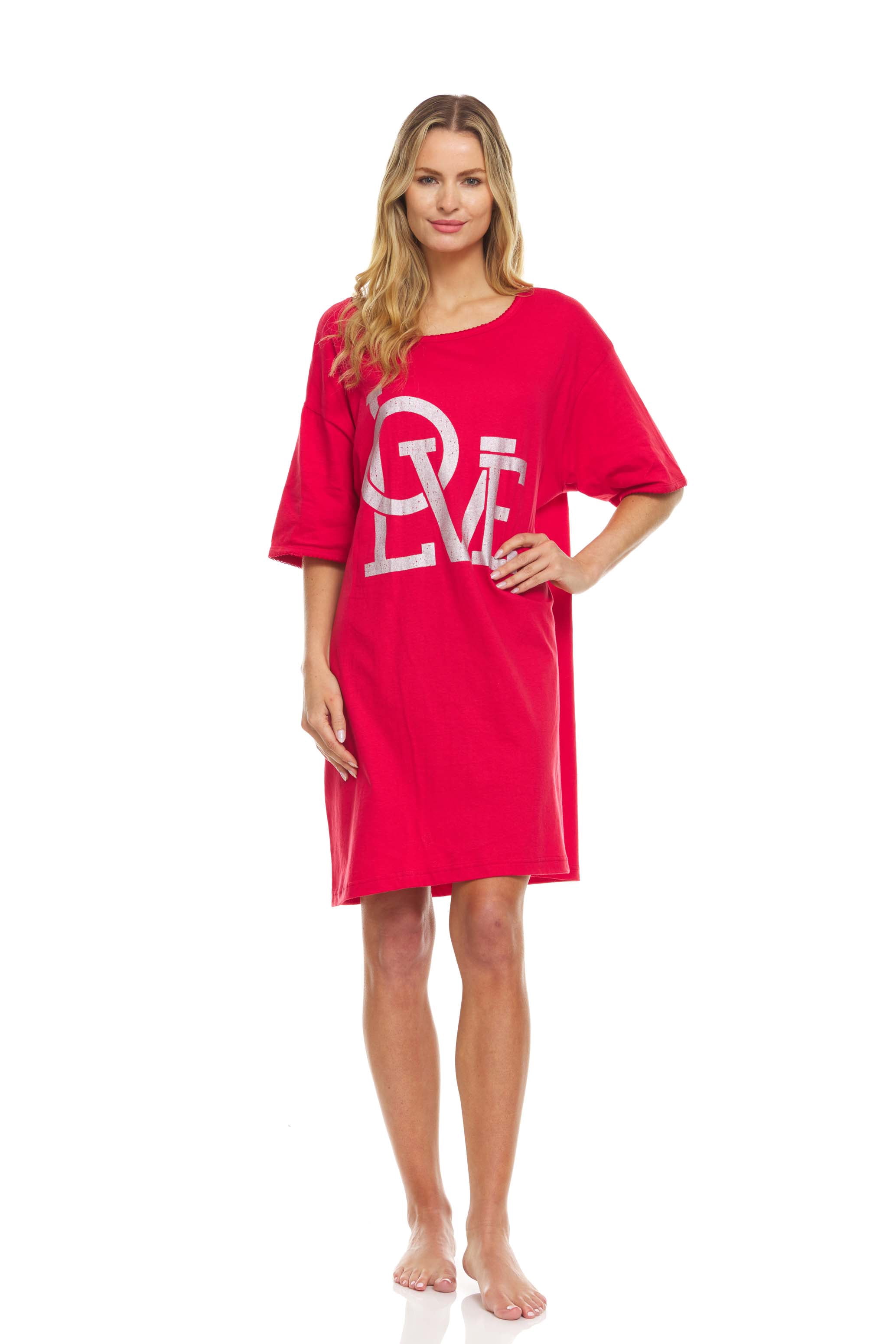 Lati Fashion Women Nightgowns Sleepshirts Female Sleepwear Pajamas lati-fashion-women-nightgowns-sleepshirts-female-sleepwear-pajamas