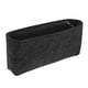 thumbnail image 1 of GOOHOCHY Bolsa de fieltro con inserto, organizador de bolsos de fieltro con cremallera, bolso pequeño, organizador de bolsos, bolsa de mano para mujer, gris oscuro, 1 of 8