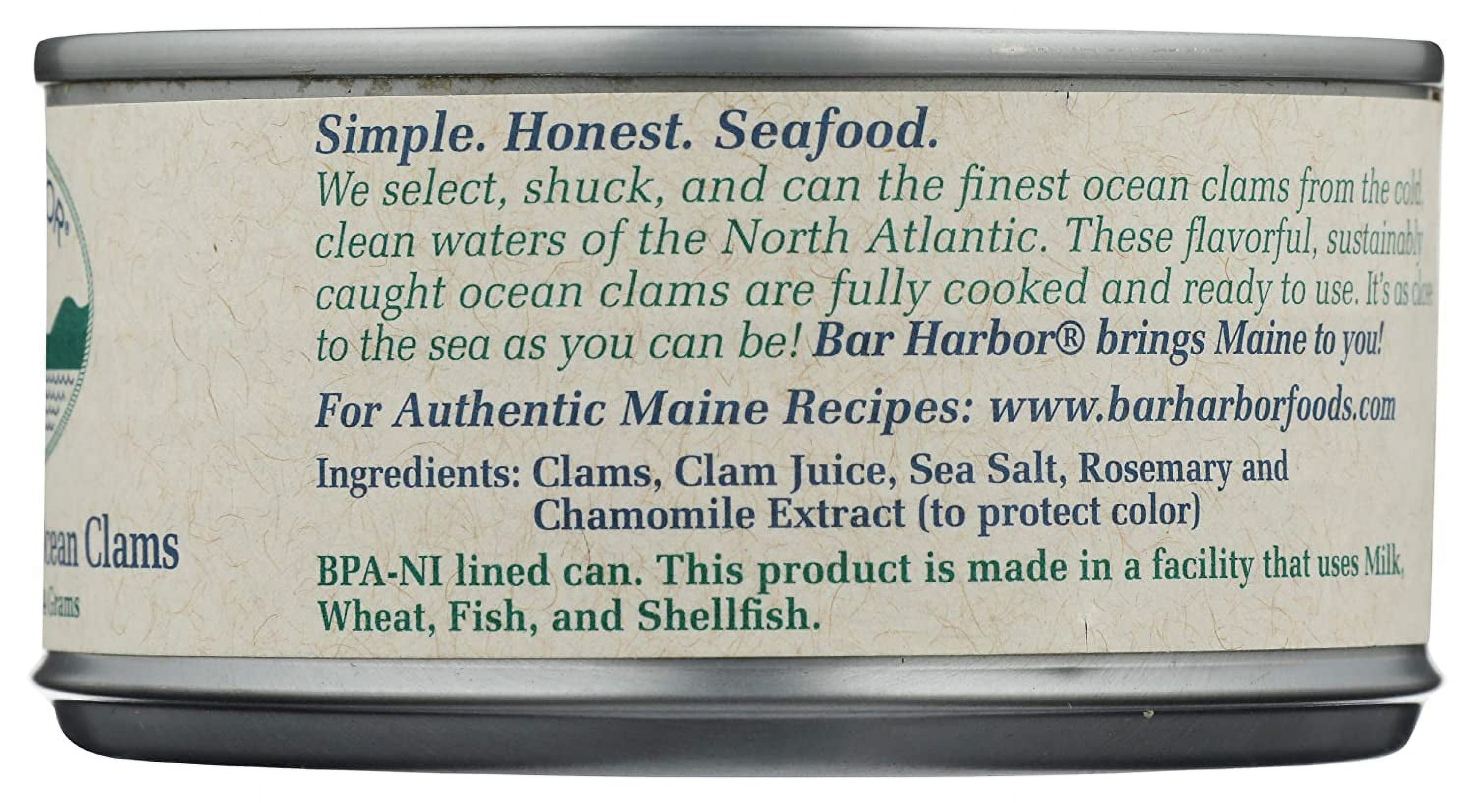 CLAMS WHOLE CANNED Pack of 12