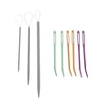 thumbnail image 3 of 9x Wool Large Eye Neddle Threader for Threading Darning Sewing Embroidery and threader, 3 of 8