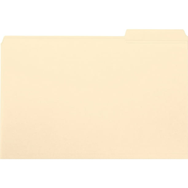 Smead File Folders with SinglePly Tab, Manila, 100 / Box (Quantity