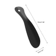 thumbnail image 4 of Unique Bargains 1 Pc Shoe Horn Matte Straight Shoe Spoon 7.48"x1.97" Black, 4 of 6