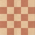 thumbnail image 1 of Ahgly Company Indoor Square Patterned Bright Orange Area Rugs, 4' Square, 1 of 6