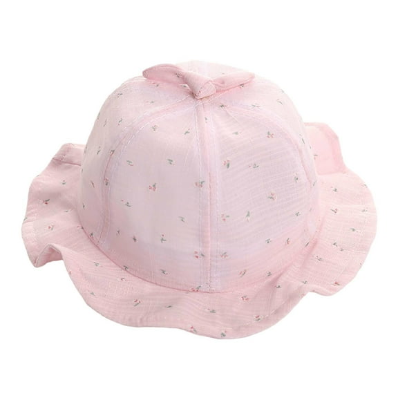 ZACPNCV Baby Sun Hat Toddler Summer UPF 50 and Baby Girl Bucket Hat Wide Beach Hats for Baby Boys Watermelon Red Free Size