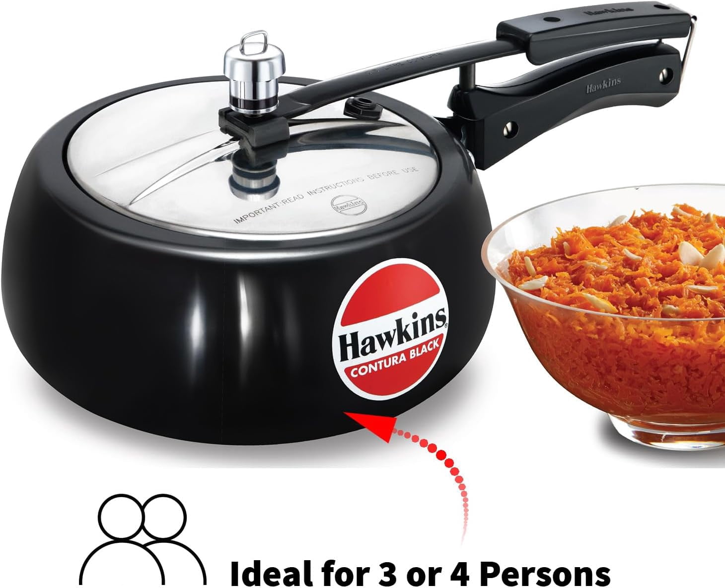 HAWKINS DRUKKOOK, 3,5 Liter, Zilver