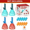thumbnail image 4 of Lucky Doug Pop Catch Ball Game Toys for Kids - Outdoor Game Toys, Catch Toys, Backyard Game, Lawn Game, Beach Game - Kids Catch Ball Game Toys with 4 Launcher 20 Balls, 4 of 10