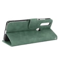 thumbnail image 4 of For Motorola Moto One Action PU Leather Flip Case Card Slots Holder Kickstand Book Folding Folio Cover-Green, 4 of 5