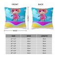 thumbnail image 4 of Funda de almohada supersuave SuperKitties con cremallera para dormitorio, sofá, sillón, fundas de almohada mullidas y acogedoras para todas las estaciones, almohada cuadrada, 4 of 8