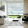 thumbnail image 7 of Ahgly Company Machine Washable Indoor Rectangle Transitional Platinum Gray Area Rugs, 2' x 5', 7 of 7