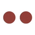 thumbnail image 3 of relayinert 10 Pcs 100mm 180 Grains Papier de Verre Polissage Disques de Papier Outils de Broyage Ronds Rouges pour 4 Pouces 2000 Maille 2Ensemble, 3 of 6