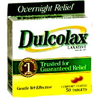 Dulcolax 5 Mg Laxative Tablets To Relieve Constipation - 50