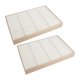 thumbnail image 1 of 2 Piezas Caja Organizadora Brazaletes Estuche Pulsera Mostrador Organizador Relojes Joyas Material Duradero Superficie Protectora Suave Adecuado para, 1 of 9