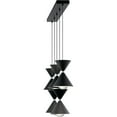 thumbnail image 2 of Elan Lighting - Kordan - 41.75 Inch 55W 5 Led Linear Chandelier, 2 of 4