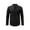 Black, variant on JURANMO Mens Business Casual Dress Shirts Long Sleeve Button Down Stand Collar Work Tops Solid Color Wrinkle Free Shirt White M Sales of The Day Clearance Prime