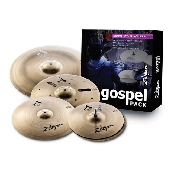 Zildjian A CUSTOM Gospel Pack - Cymbal set - 4-piece