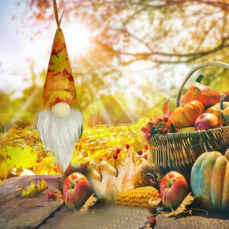 

NEGJ Harvests Festival Sunflower Doll Thanksgiving Home Decor Pendant