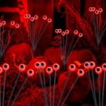 thumbnail image 1 of Uklsqma Halloween Ghost Eyeball Solar Floor Lamp | Waterproof Outdoor Patio Garden Light | Red Pvc Material | Solar Powered with Multi-Color Led | Auto On/Off | Weather Resistant | Yard Walkway Decor, 1 of 6
