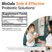 BioGaia Kids Probiotic Chewables | Promote Regularity | Ease Occasional Tummy Troubles | Ages 3+ | Allergen, Dairy, Soy & Gluten Free | Backed by 30 Years of Probiotic Research | 30 Day Supply