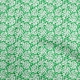 thumbnail image 1 of oneOone Tissu Popeline de Coton Vert Matériel de Robe Tropicale Tissu Imprimé Tissu au Mètre 42 Pouces de Large, 1 of 5