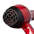 thumbnail image 3 of RED by KISS 2500 Ceramic Turbo Hair Blow Dryer – Professional AC Motor with 25% More Airflow, 3 Heat/3 Speed Settings, Quiet Long-Life Design, Includes 3 Bonus Styling Attachments, 3 of 7