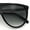 Black - Green, variant on Classic Oversized Flat Top Oversized Thin Plastic Racer Fashion Sunglasses Black - Smoke