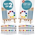 thumbnail image 1 of Kit de pintura CraftyCrocodile, juego de 2 para adultos y parejas, 1 of 9
