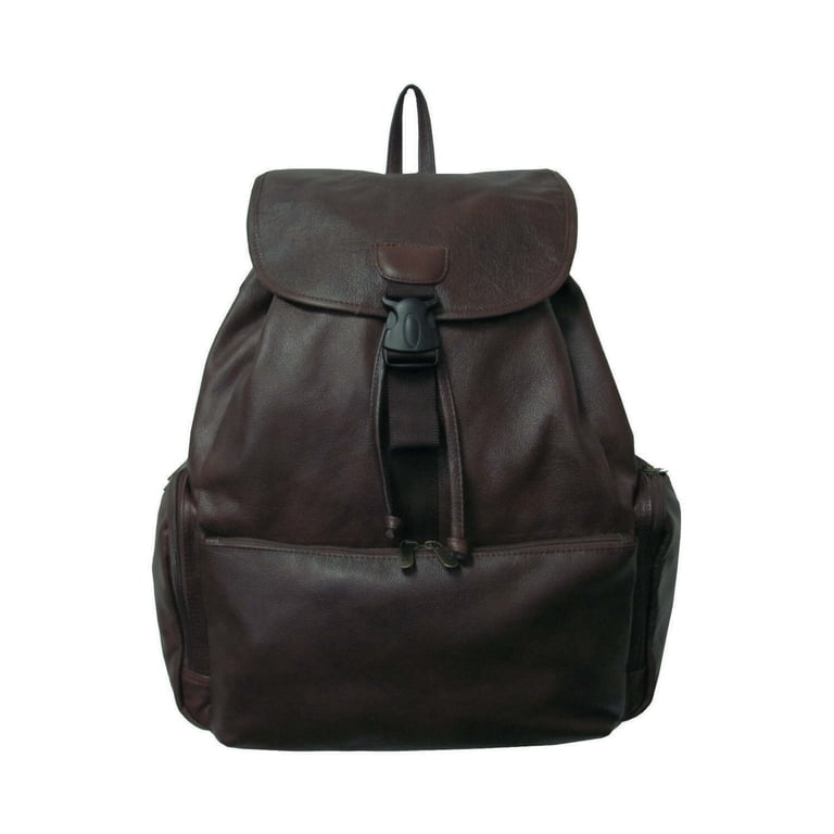 Amerileather Jumbo Leather Backpack in Black Color - Walmart.com display picture 1