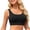 Black, variant on Women Sporty Bikini Comfy Full Coverage Bathing Suits Modest Swimsuits Soft Stretch Swimwear for Summer Holiday Travel - Blue - S