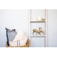 thumbnail image 3 of 4 Step Rustic White Wood Ladder Shelf, 3 of 3