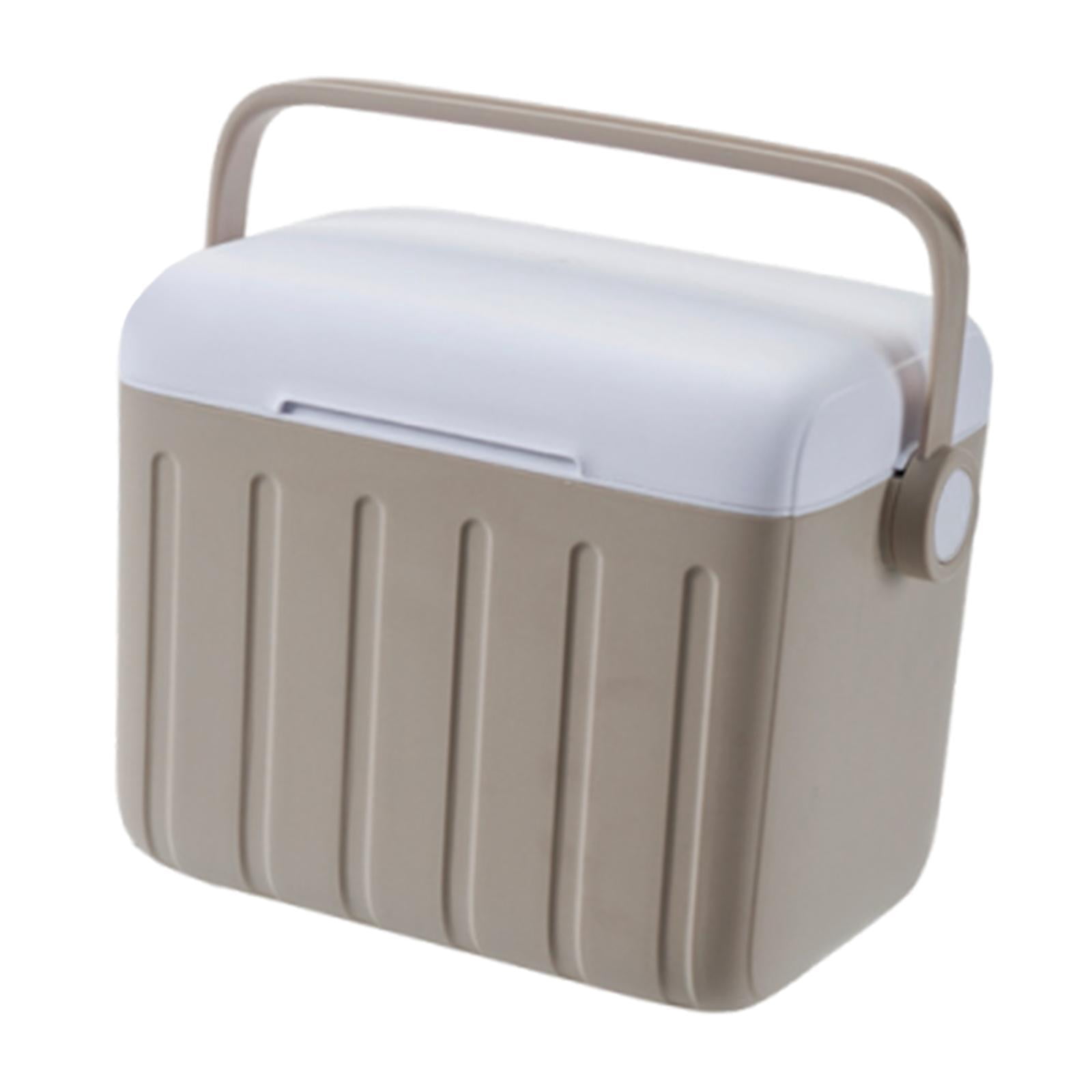 Dualoai Hot/Cold Retention Ice Chest Box Storage Container for Outdoor Cream Coffee