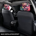 thumbnail image 5 of 2 PCS Car Headrest Cover, Cool French Bulldog No.134 Soft Car Seat Head Rest Cover Protector Interior Car Accessories Seat Covers for Cars Truck Auto Only Covers, 5 of 8