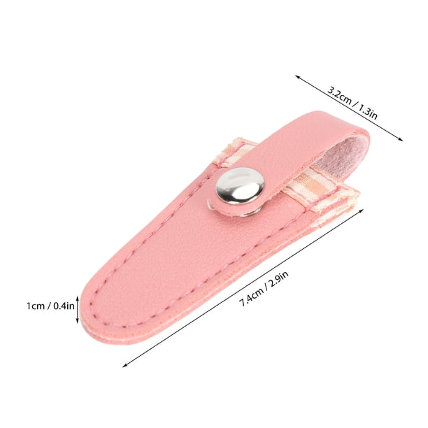 Embroidery Sewing Scissors Sheath Protective Leather Cover for