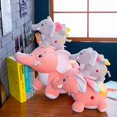 thumbnail image 1 of Fashion Animal Plush Elephant Doll Stuffed Elephant Plush Soft Pillow Kid Toy Children Room Bed Decoration Toy Gift heqiyong toy, 1 of 2